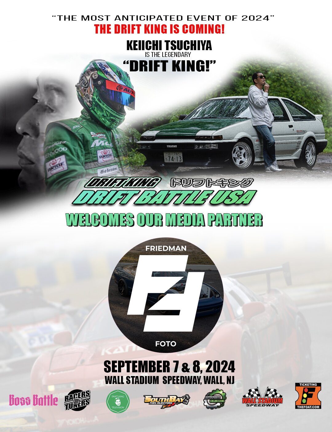 Drift Battle USA media flyer