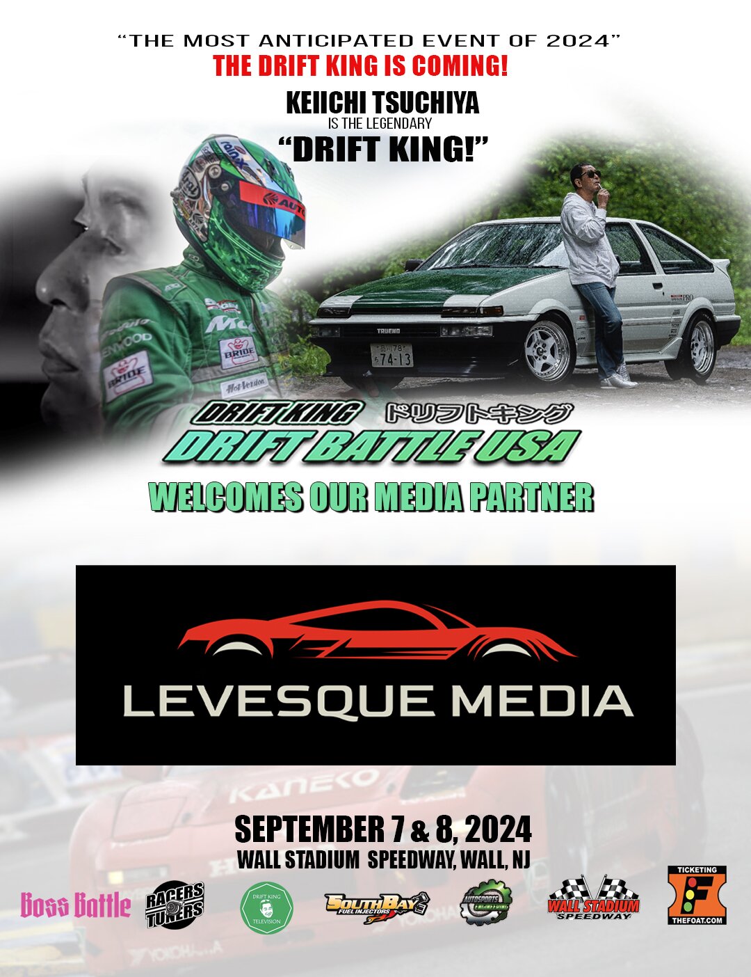 Drift Battle USA media flyer