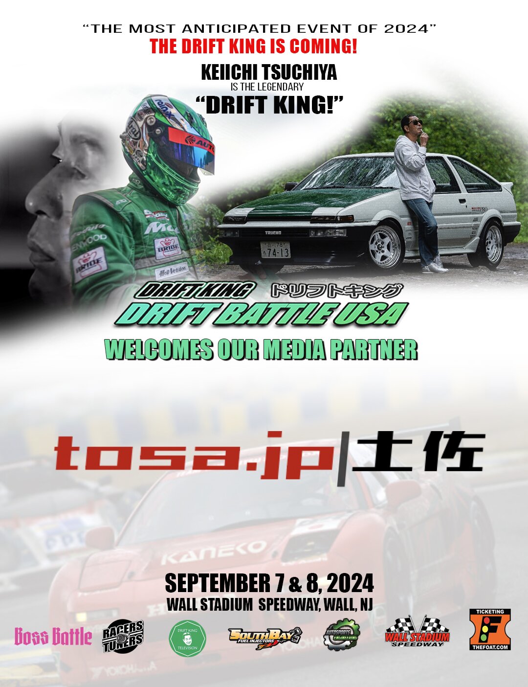 Drift Battle USA media flyer