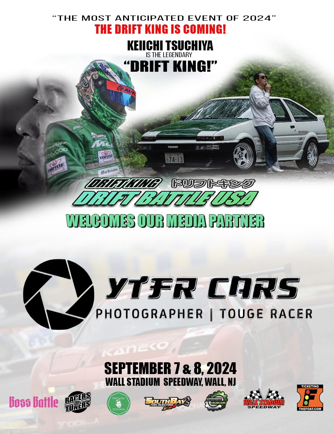 Drift Battle USA media flyer