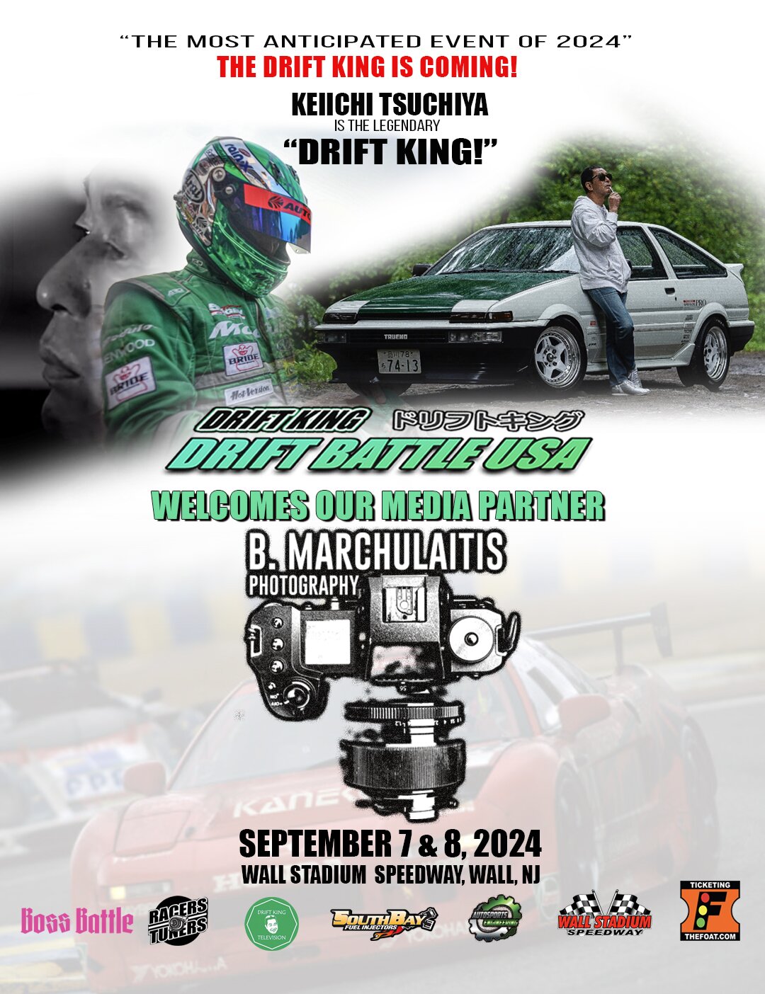 Drift Battle USA media flyer