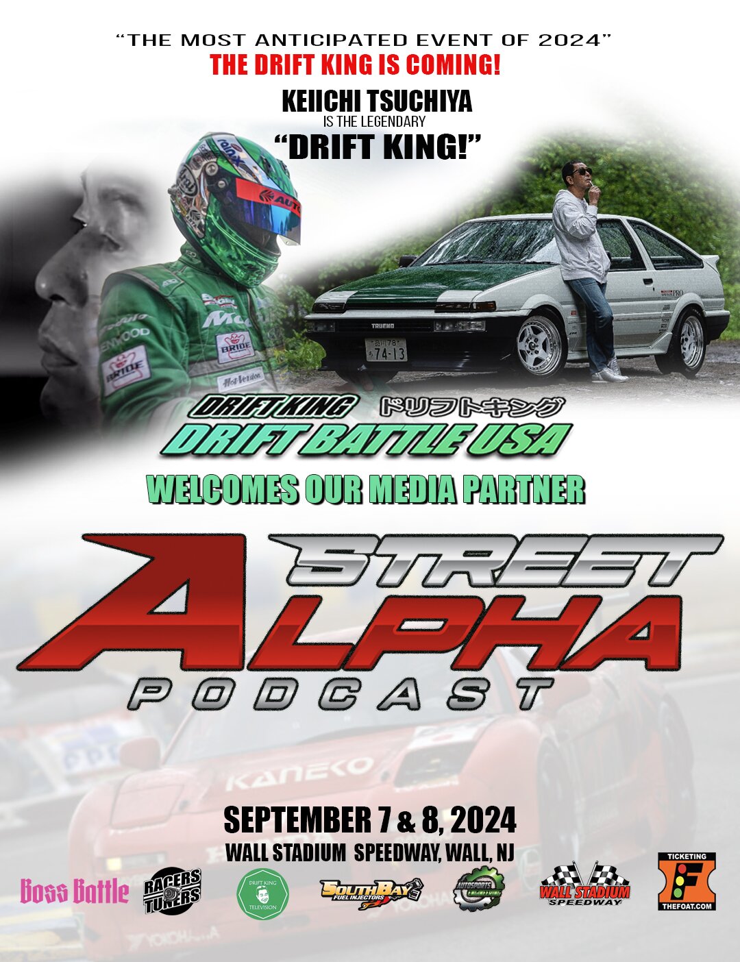 Drift Battle USA media flyer