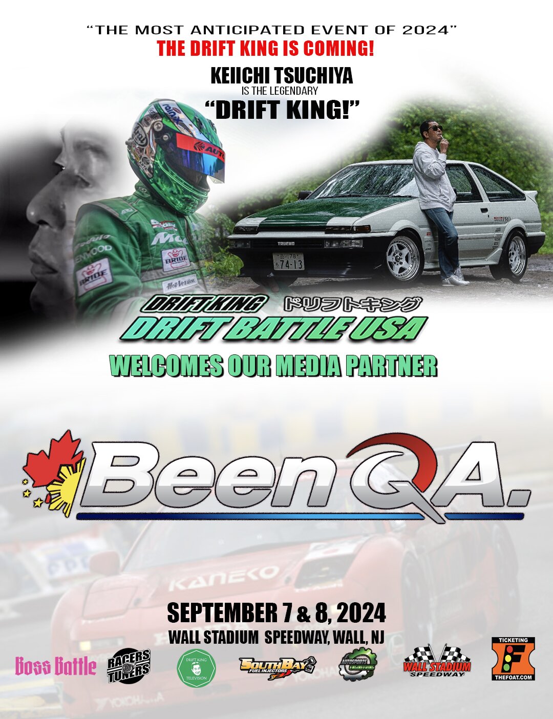 Drift Battle USA media flyer