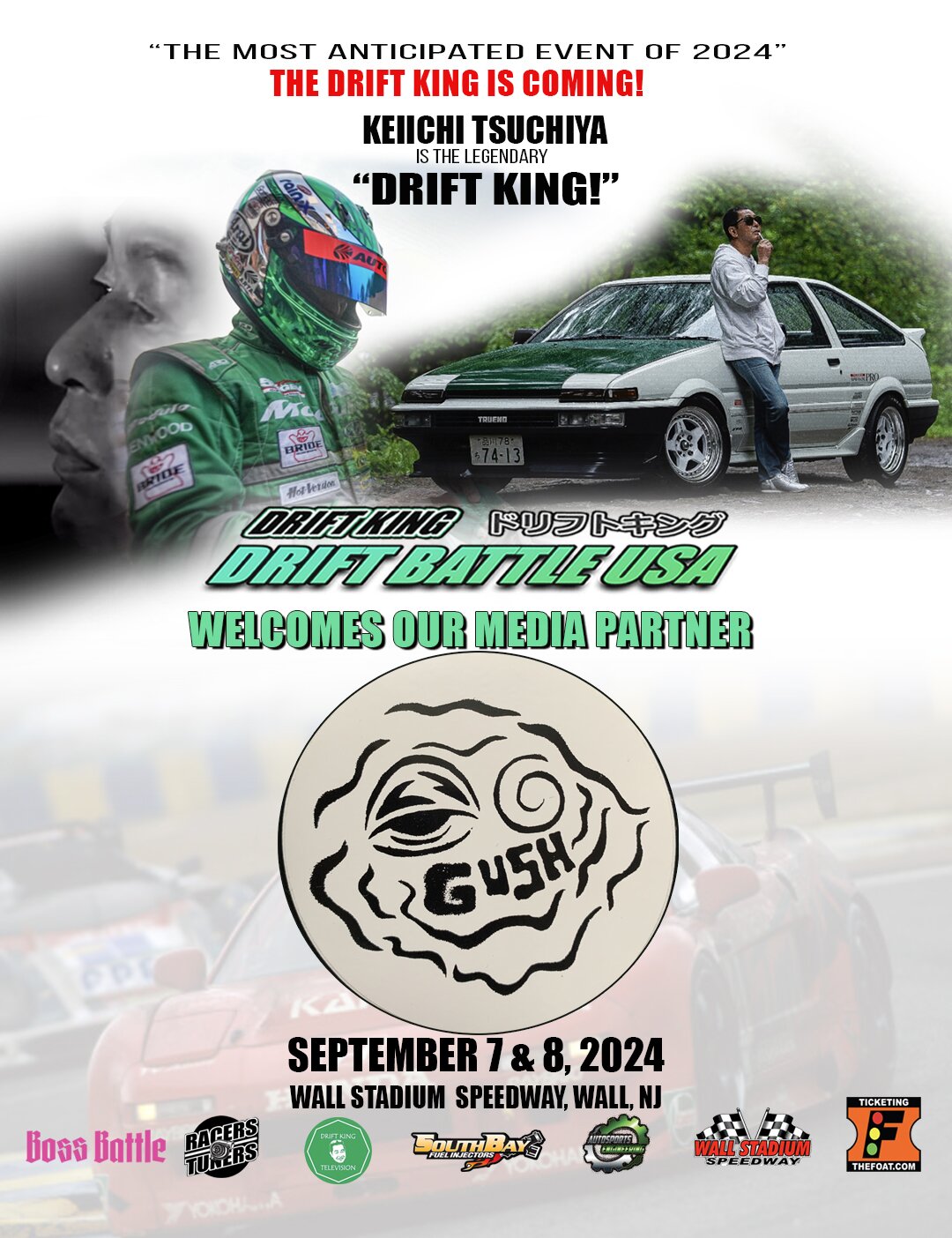 Drift Battle USA media flyer