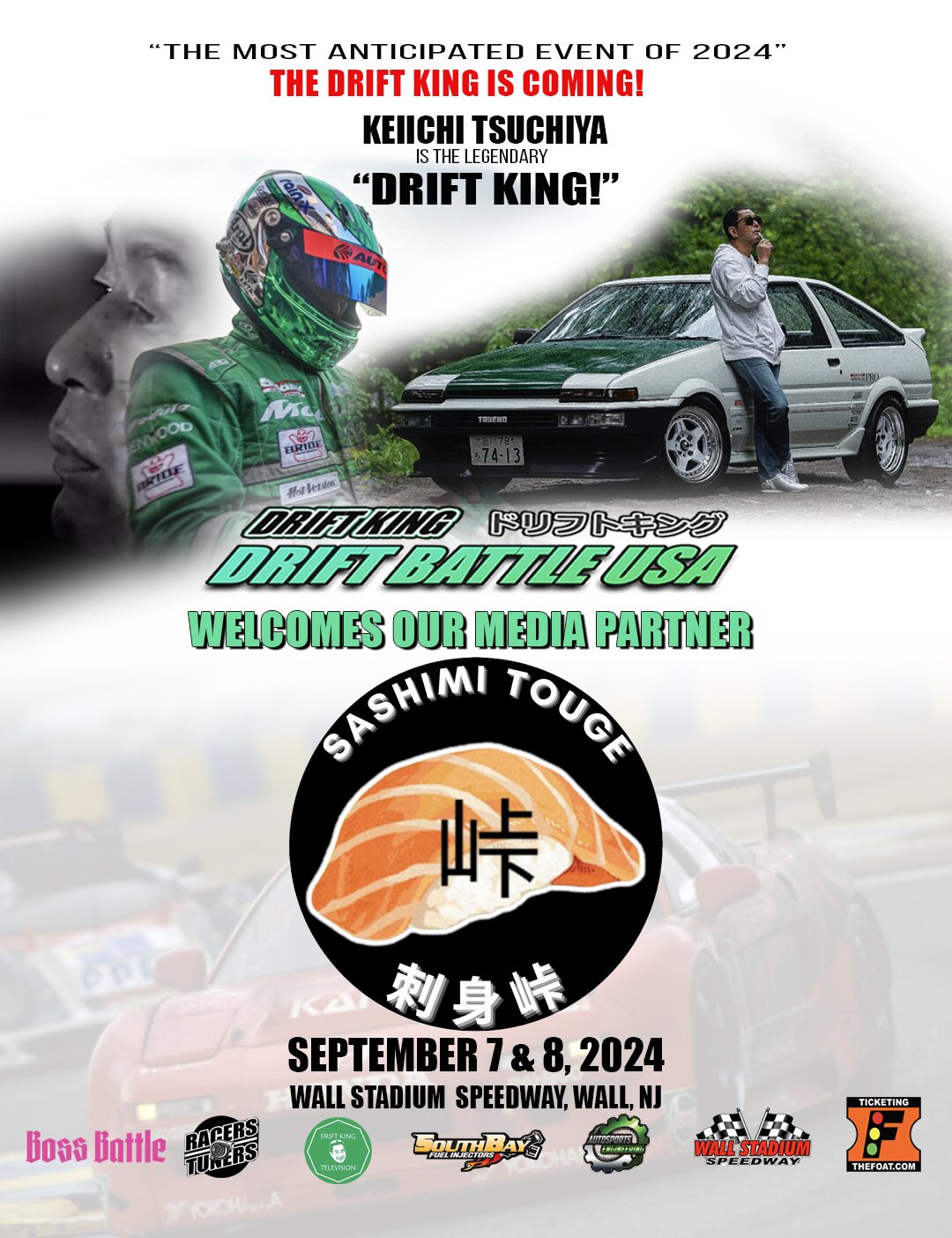 Drift Battle USA media flyer