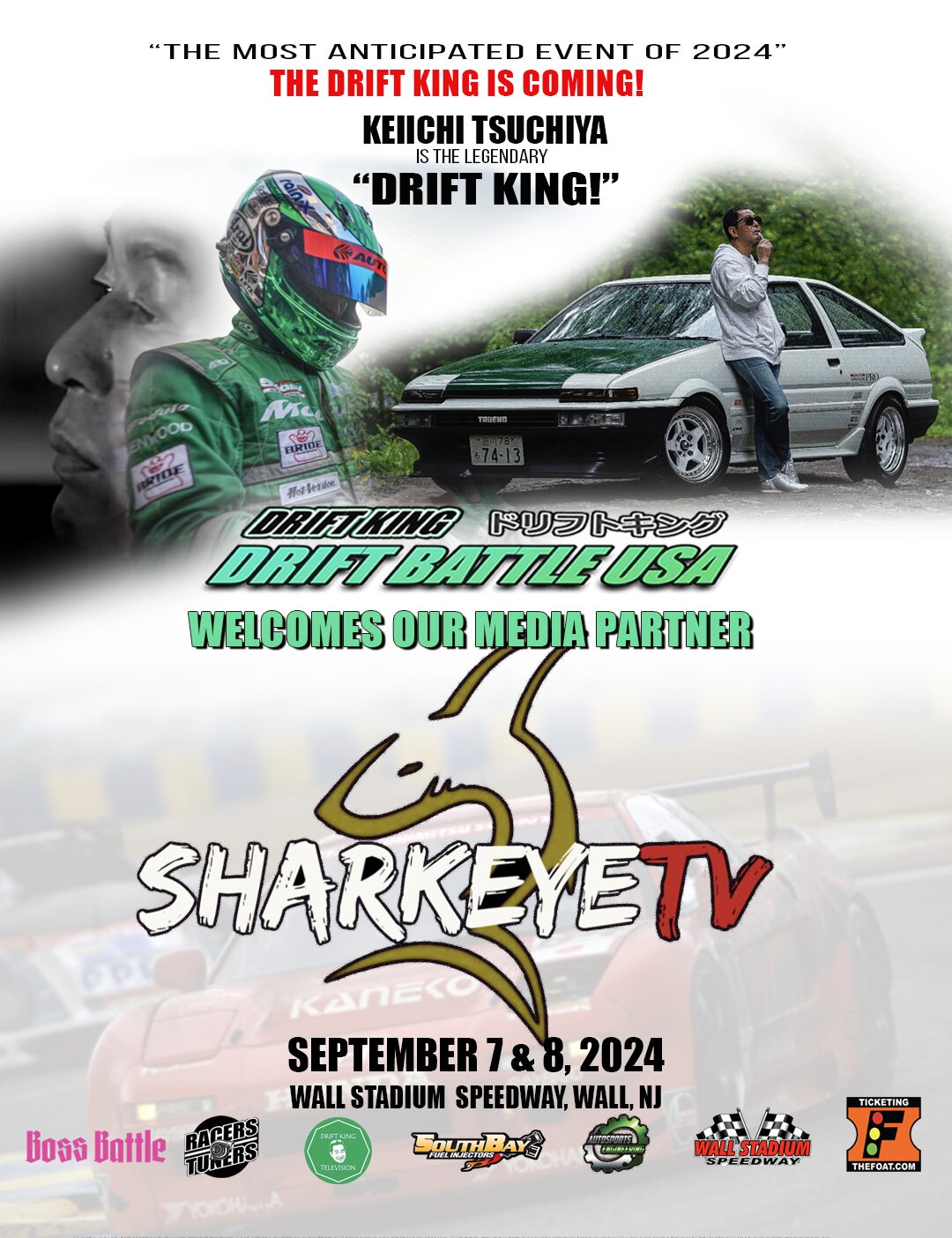 Drift Battle USA media flyer