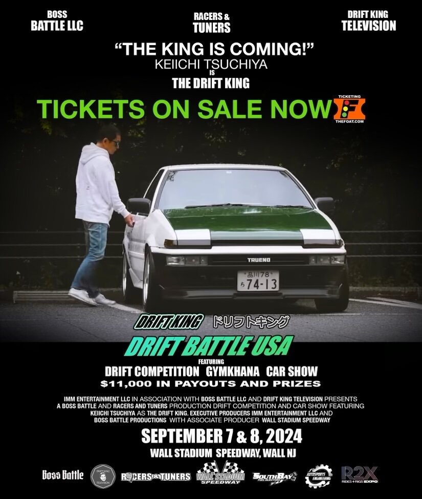 tickets on sale for drift battle usa