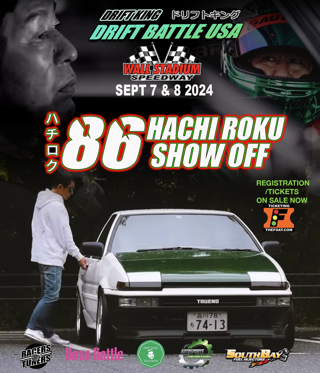 tickets on sale for drift battle usa